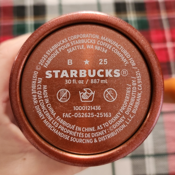 Mickey and Minnie Mouse Icon Pumpkins 30 oz. Starbucks® Tumbler with Handle - Picture 5 of 7